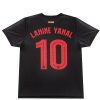 Černý fotbalový dres Barcelona – Lamine Yamal 10