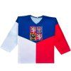 Fanouškovský hokejový dres Česko modro-bílo-červený