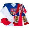 Fanouškovský hokejový set ČR Trikolóra Premium