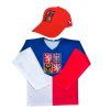 Fanouškovský hokejový set Česko Trikolóra
