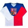 Fanouškovský hokejový dres Česko s potiskem