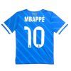 Fanouškovský fotbalový komplet Mbappé 10 modrobílý