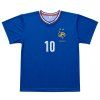 Fanouškovský fotbalový dres Mbappé 10 modrý