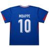Fanouškovský fotbalový dres Mbappé 10 modrý