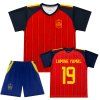 Fotbalový komplet Lamine Yamal 19 Španělsko domácí