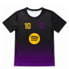 Fanouškovský dres Lamine Yamal 10 černofialový