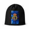 Dětská čepice s nákrčníkem Real Madrid černá