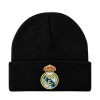 Černá pletená čepice Real Madrid