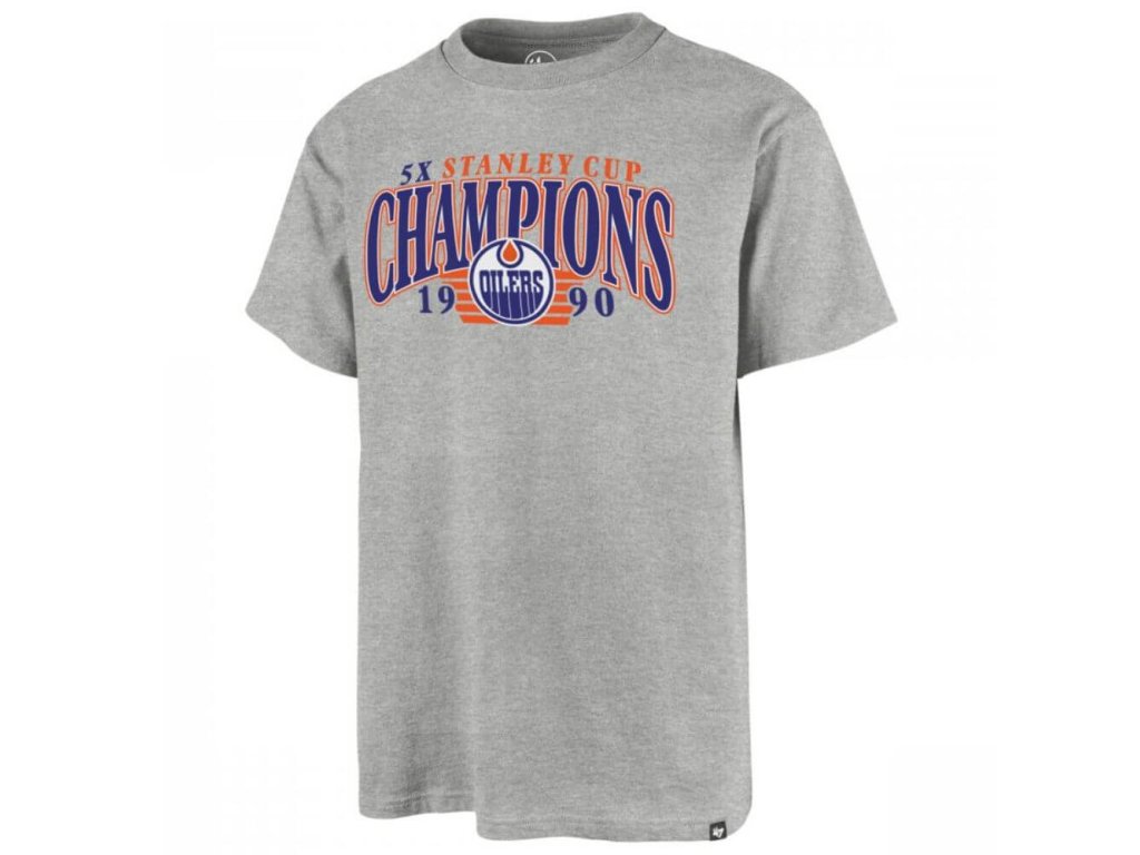 TRIČKO NHL EDMONTON OILERS ´47 BRAND ECHO TEE VINTAGE (Veľkosť XL)