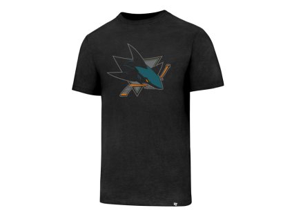 TRIČKO NHL SAN JOSE SHARKS ´47 BRAND BK (Veľkosť XXL)