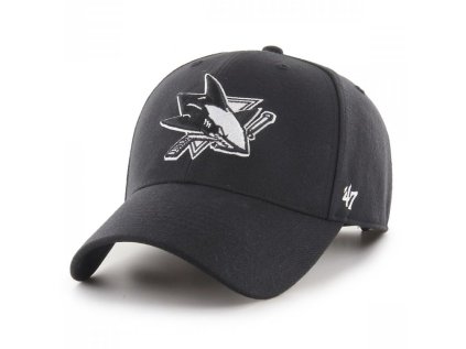 siltovka nhl san jose sharks 47brand mvp snapback bw