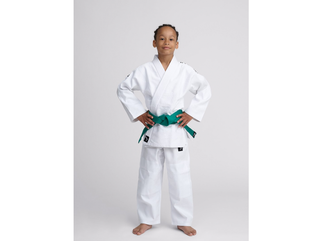 kimono judo detske bile ippongear nxt black 1