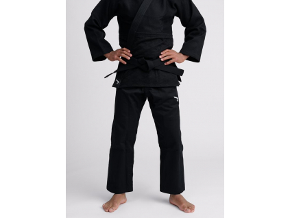 kimono judo cerne ippongear fighter2 kalhoty