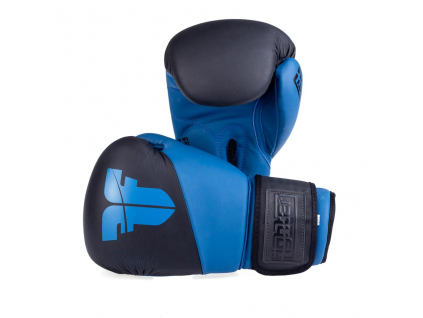 boxerske rukavice fighter split modro cerne