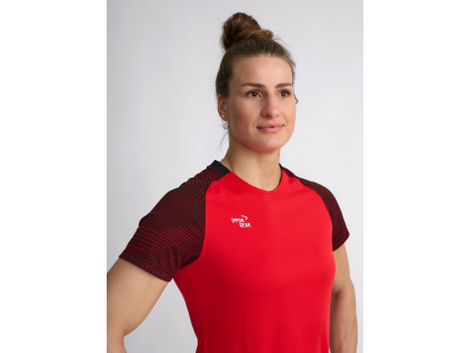 tricko cervene ippongear performance damske 02