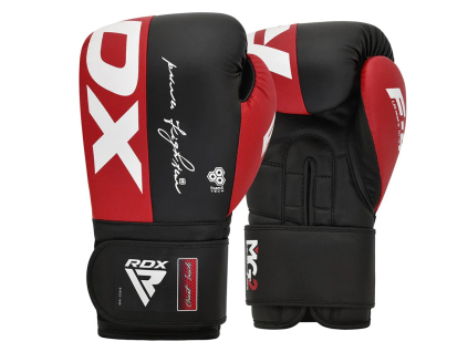 Boxerské rukavice RDX F4 červeno-černé