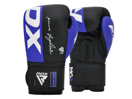Boxerské rukavice RDX F4 modro-černé