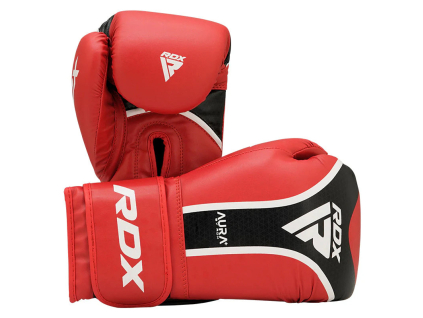 Boxerské rukavice RDX Aura+ T17 červené