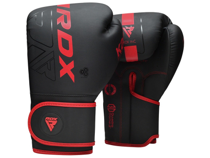 Boxerské rukavice RDX Kara F6 červené