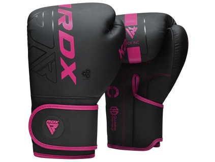 Boxerské rukavice dámské RDX Kara F6 růžové