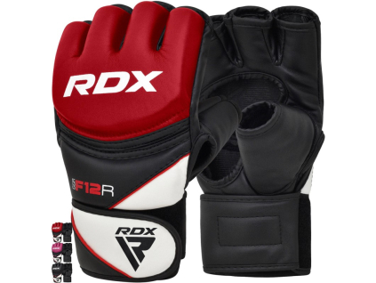 Grapplingové rukavice RDX F12 červené