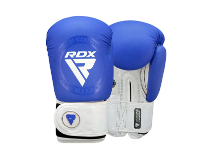 Kickboxerské rukavice RDX WAKO T1 modré