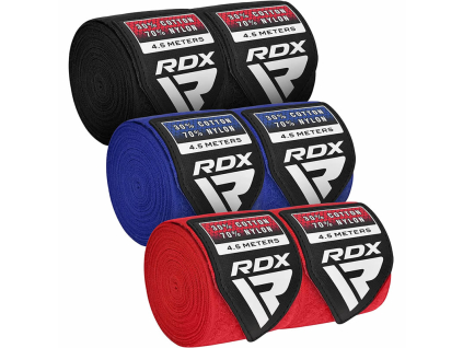 Boxerská bandáž RDX WX sada tří barev