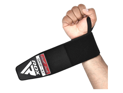 Vzpěračská bandáž zápěstí RDX W3 černá