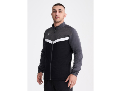 Mikina černá s límečkem Ippongear Iconic unisex