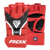 Grapplingové rukavice RDX Aura T17+ červené