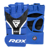 Grapplingové rukavice RDX Aura T17+ modré