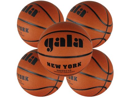 Basketbalový míč pro školy GALA New York sada 5 kusů sleva