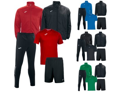 SET JOMA sport oblečení fotbalové, volejbal, házená pro tým SLEVA, zvýhodněná cena tepláková bunda, šusťáková bunda, tepláky, triko, dres, trenky AKCE