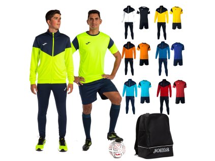 Set JOMA tepláková souprava dres trenky a batoh komplet sada pro tým sleva akce JOMA Oxford JOMA Phoenix Training Bag