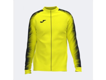 Pánská sportovní bunda Joma Elite XI (Velikost XS, Barva žlutá fluo/černá)