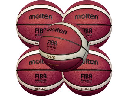 Basketbalový míč MOLTEN BG4550 sada 5 kusů BG4500 akce sleva