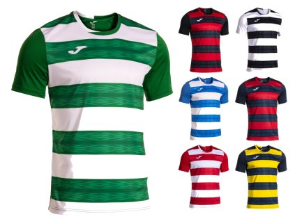 104375 Fotbalový dres JOMA Europa VI vodorovný pruh