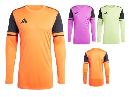 Adidas brankářský dres s vycpávkami loktů Squadra 25 JG1130 barvy