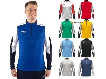 Mikina JAKO Dynamic s krátkým zipem 8670 sport sleva e shop