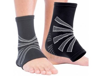 Bandáž na kotník Mueller Omni Ankle Support A-100 Silver