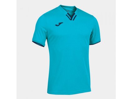 Pánské sportovní tričko Joma Toletum (Barva reflex tyrkysová, Velikost XS)