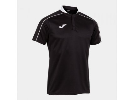 Pánské polo tričko JOMA Scrum (Barva černá, Velikost XS)