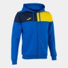 Mikina s kapucí JOMA Crew V (Barva sv.modrá, Velikost XS)