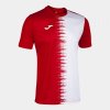 Sportovní tričko Joma City II (Barva červená/bílá, Velikost XS)