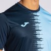 Sportovní tričko Joma City II (Barva sv.modrá/bílá, Velikost XS)