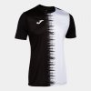 Sportovní tričko Joma City II (Barva černá/bílá, Velikost XS)