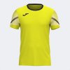 Tričko na běhání Joma Elite XI (Velikost XS, Barva žlutá fluo/černá)