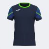 Tričko na běhání Joma Elite XI (Velikost XS, Barva tm.modrá/fluo zelená)