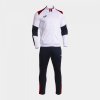 DANUBIO TRACKSUIT WHITE DARK NAVY (Barva bílá-tm.modrá, Velikost XS)