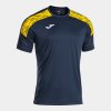 CHAMPIONSHIP VIII SHORT SLEEVE T-SHIRTDARK NAVY BLUE YELLOW (Barva tm.modrá-žlutá, Velikost XS)